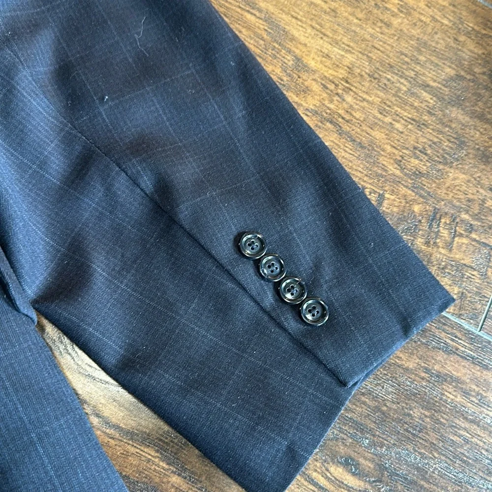 Jos A Bank Vintage Classic Blue Pinstripe Men's Blazer 44L